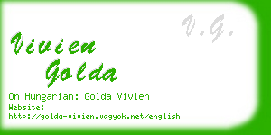 vivien golda business card